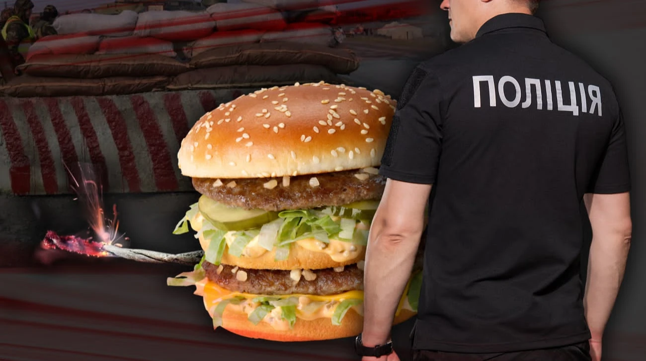 Пакунок McDonald's та блокпост у Чернігові, де виявили замасковану вибухівку
