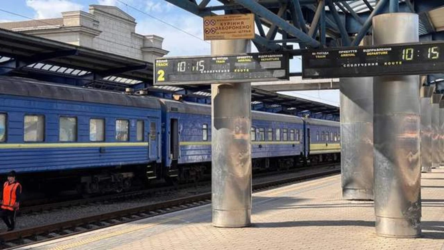 Скриншот із сайту Укрзалізниці з повідомленням про відсутність квитків з Дніпра до міст на Заходу України