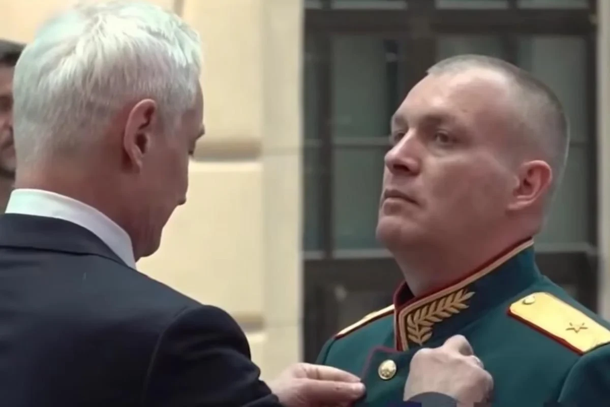 Фотографія генерал-майора Антона Груніса, поширена російським провоєнним пабліком 14 вересня