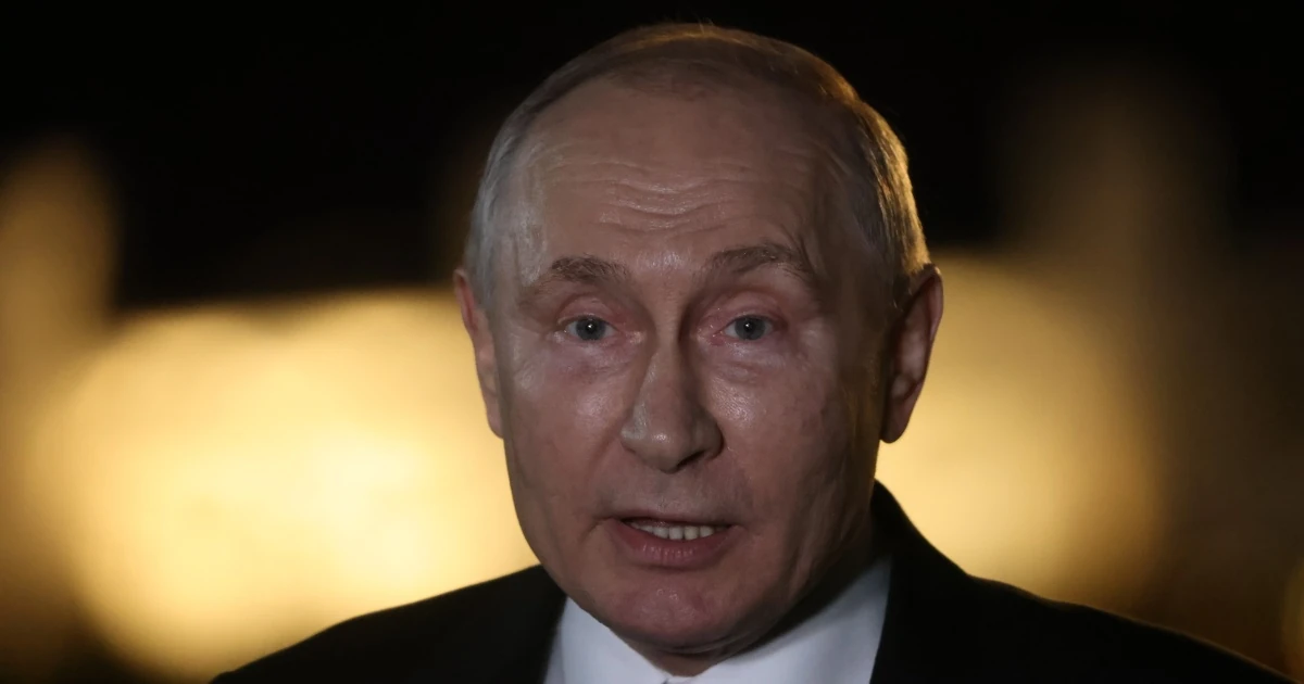 Володимир Путін під час виступу